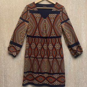 Signature Dress Geometric Print size PL